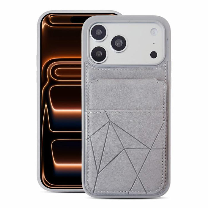 Funda trasera para teléfono con tarjetero vertical multifuncional de piel vegana y cartera plegable para tarjetas., For iPhone 17 Pro Max, For iPhone 17 Pro, For iPhone 17, For iPhone Air, For iPhone 16 Pro Max, For iPhone 16 Pro, For iPhone 16        ...