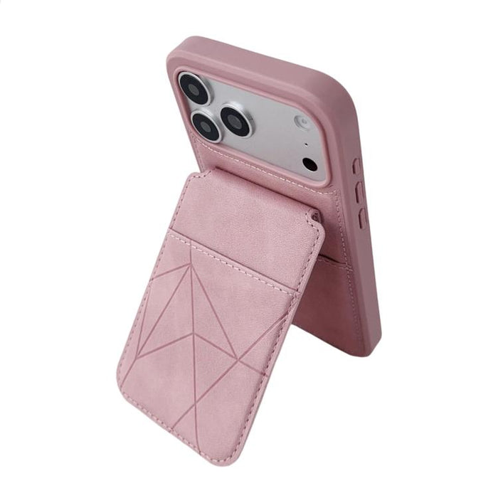 Funda trasera para teléfono con tarjetero vertical multifuncional de piel vegana y cartera plegable para tarjetas., For iPhone 17 Pro Max, For iPhone 17 Pro, For iPhone 17, For iPhone Air, For iPhone 16 Pro Max, For iPhone 16 Pro, For iPhone 16        ...