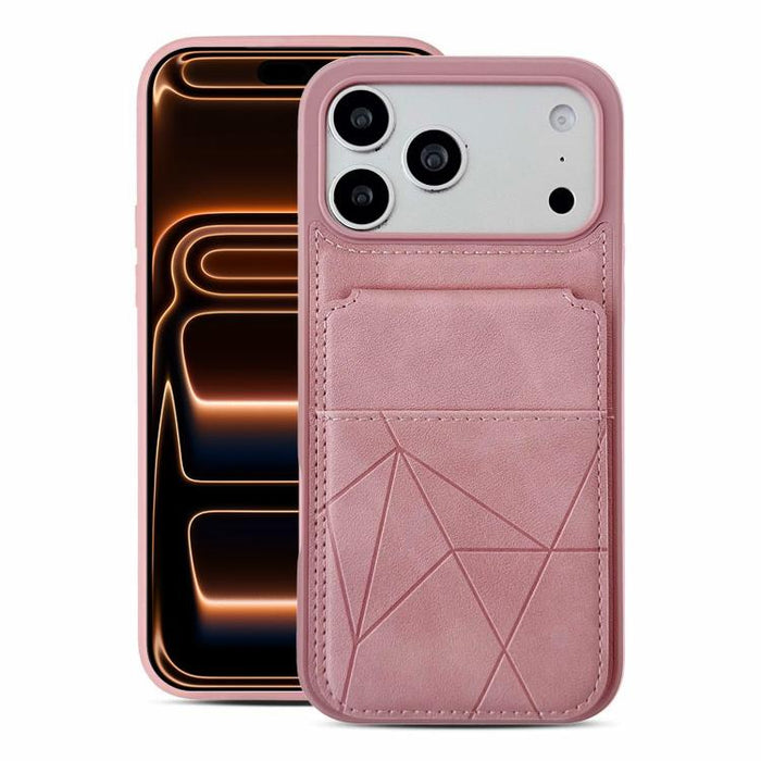Funda trasera para teléfono con tarjetero vertical multifuncional de piel vegana y cartera plegable para tarjetas., For iPhone 17 Pro Max, For iPhone 17 Pro, For iPhone 17, For iPhone Air, For iPhone 16 Pro Max, For iPhone 16 Pro, For iPhone 16        ...