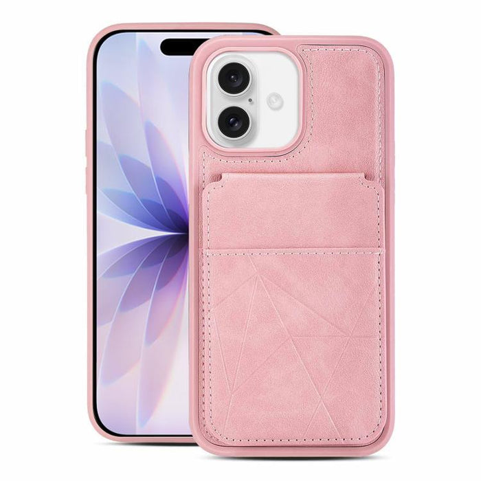 Funda trasera para teléfono con tarjetero vertical multifuncional de piel vegana y cartera plegable para tarjetas., For iPhone 17 Pro Max, For iPhone 17 Pro, For iPhone 17, For iPhone Air, For iPhone 16 Pro Max, For iPhone 16 Pro, For iPhone 16        ...