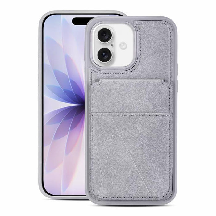Funda trasera para teléfono con tarjetero vertical multifuncional de piel vegana y cartera plegable para tarjetas., For iPhone 17 Pro Max, For iPhone 17 Pro, For iPhone 17, For iPhone Air, For iPhone 16 Pro Max, For iPhone 16 Pro, For iPhone 16        ...
