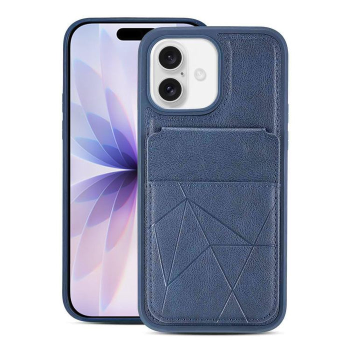 Funda trasera para teléfono con tarjetero vertical multifuncional de piel vegana y cartera plegable para tarjetas., For iPhone 17 Pro Max, For iPhone 17 Pro, For iPhone 17, For iPhone Air, For iPhone 16 Pro Max, For iPhone 16 Pro, For iPhone 16        ...