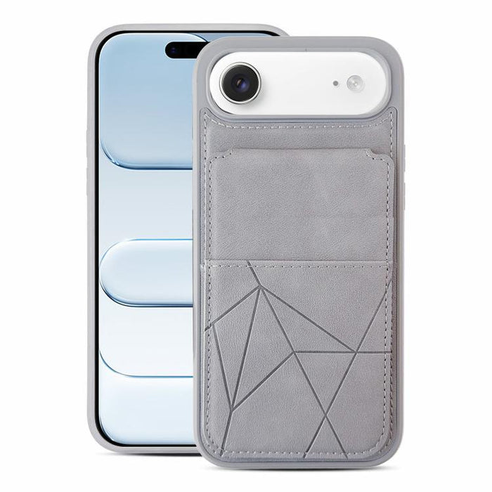 Funda trasera para teléfono con tarjetero vertical multifuncional de piel vegana y cartera plegable para tarjetas., For iPhone 17 Pro Max, For iPhone 17 Pro, For iPhone 17, For iPhone Air, For iPhone 16 Pro Max, For iPhone 16 Pro, For iPhone 16        ...