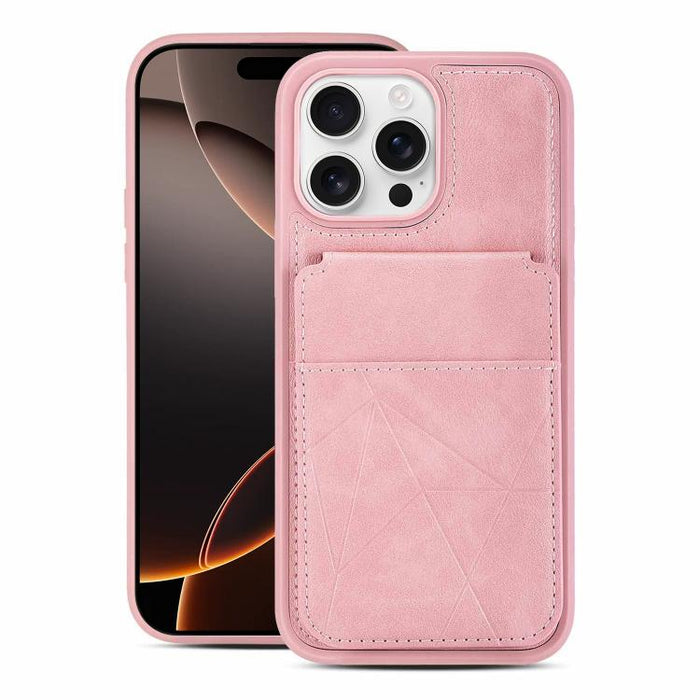 Funda trasera para teléfono con tarjetero vertical multifuncional de piel vegana y cartera plegable para tarjetas., For iPhone 17 Pro Max, For iPhone 17 Pro, For iPhone 17, For iPhone Air, For iPhone 16 Pro Max, For iPhone 16 Pro, For iPhone 16        ...