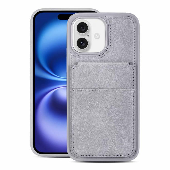 Funda trasera para teléfono con tarjetero vertical multifuncional de piel vegana y cartera plegable para tarjetas., For iPhone 17 Pro Max, For iPhone 17 Pro, For iPhone 17, For iPhone Air, For iPhone 16 Pro Max, For iPhone 16 Pro, For iPhone 16        ...