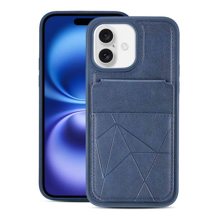 Funda trasera para teléfono con tarjetero vertical multifuncional de piel vegana y cartera plegable para tarjetas., For iPhone 17 Pro Max, For iPhone 17 Pro, For iPhone 17, For iPhone Air, For iPhone 16 Pro Max, For iPhone 16 Pro, For iPhone 16        ...