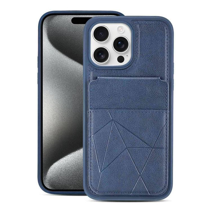 Funda trasera para teléfono con tarjetero vertical multifuncional de piel vegana y cartera plegable para tarjetas., For iPhone 17 Pro Max, For iPhone 17 Pro, For iPhone 17, For iPhone Air, For iPhone 16 Pro Max, For iPhone 16 Pro, For iPhone 16        ...