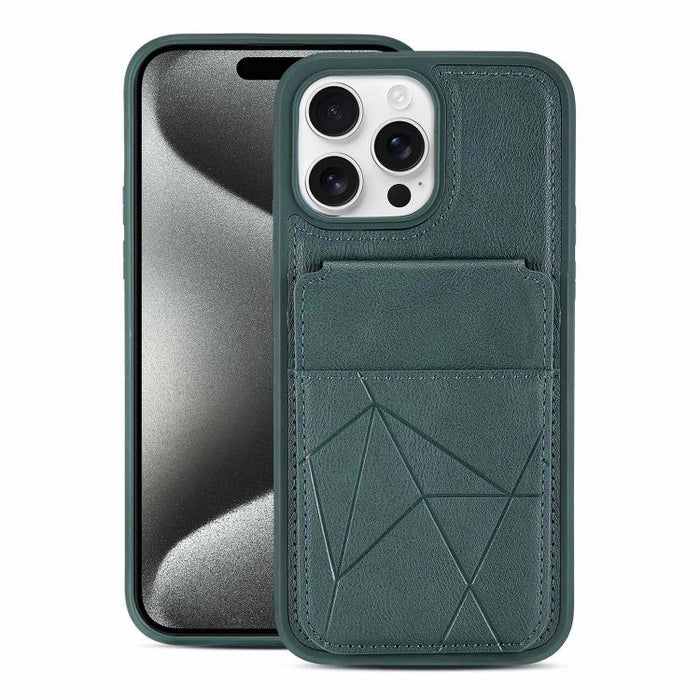 Funda trasera para teléfono con tarjetero vertical multifuncional de piel vegana y cartera plegable para tarjetas., For iPhone 17 Pro Max, For iPhone 17 Pro, For iPhone 17, For iPhone Air, For iPhone 16 Pro Max, For iPhone 16 Pro, For iPhone 16        ...
