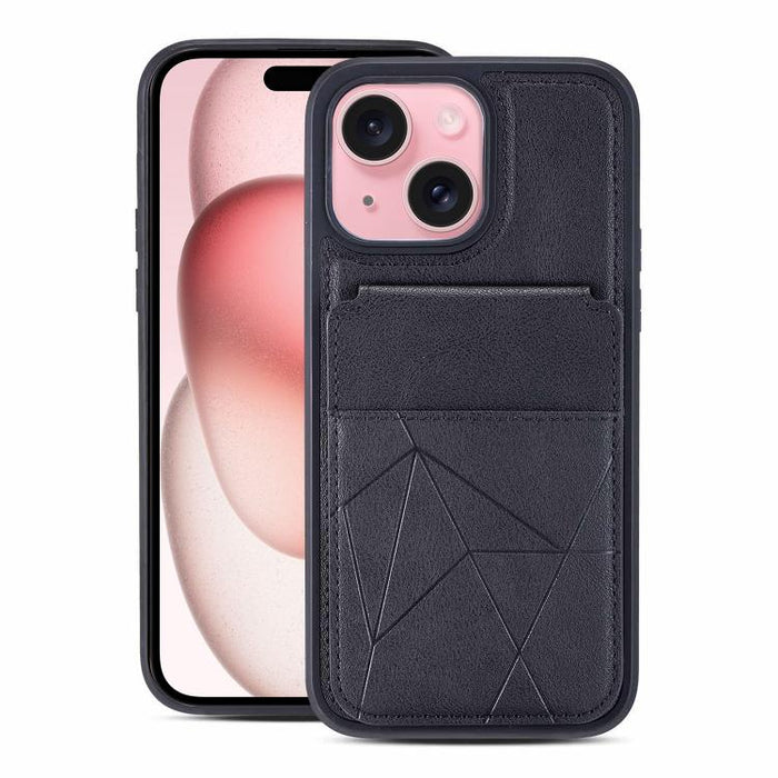 Funda trasera para teléfono con tarjetero vertical multifuncional de piel vegana y cartera plegable para tarjetas., For iPhone 17 Pro Max, For iPhone 17 Pro, For iPhone 17, For iPhone Air, For iPhone 16 Pro Max, For iPhone 16 Pro, For iPhone 16        ...