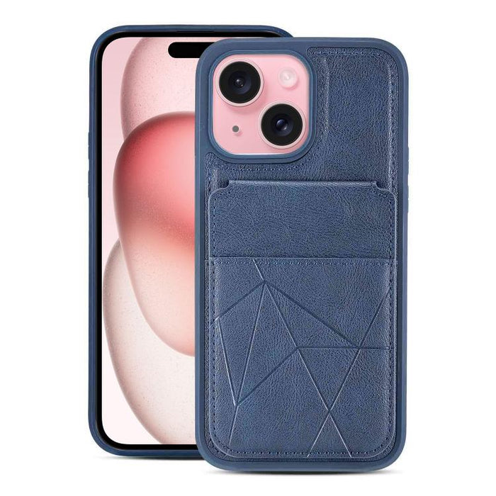 Funda trasera para teléfono con tarjetero vertical multifuncional de piel vegana y cartera plegable para tarjetas., For iPhone 17 Pro Max, For iPhone 17 Pro, For iPhone 17, For iPhone Air, For iPhone 16 Pro Max, For iPhone 16 Pro, For iPhone 16        ...