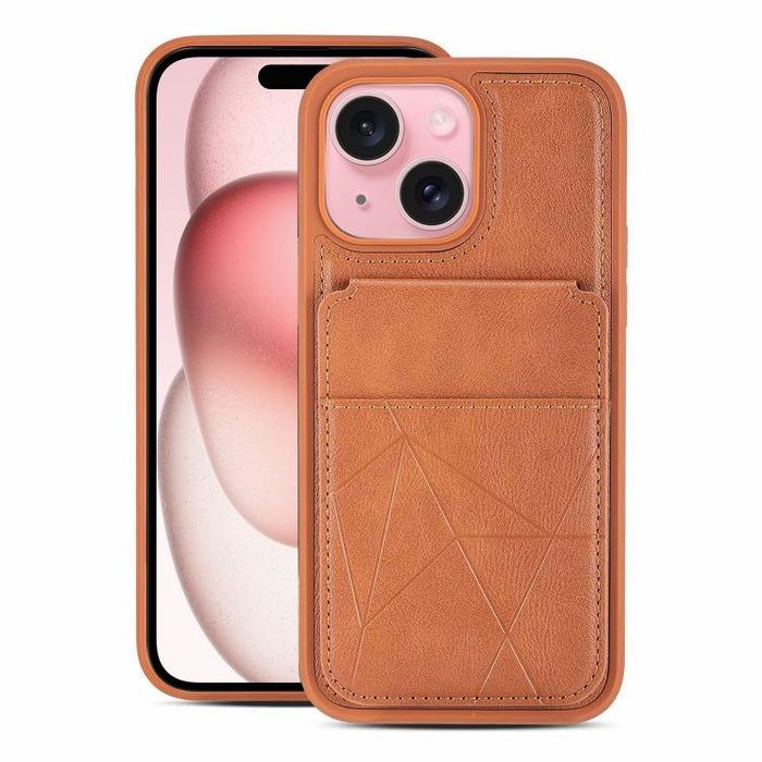 Funda trasera para teléfono con tarjetero vertical multifuncional de piel vegana y cartera plegable para tarjetas., For iPhone 17 Pro Max, For iPhone 17 Pro, For iPhone 17, For iPhone Air, For iPhone 16 Pro Max, For iPhone 16 Pro, For iPhone 16        ...