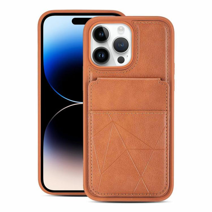 Funda trasera para teléfono con tarjetero vertical multifuncional de piel vegana y cartera plegable para tarjetas., For iPhone 14 Pro Max, For iPhone 13 Pro Max, For iPhone 13 Pro, For iPhone 12 / 12 Pro, For iPhone 12 Pro Max, For iPhone 11           ...