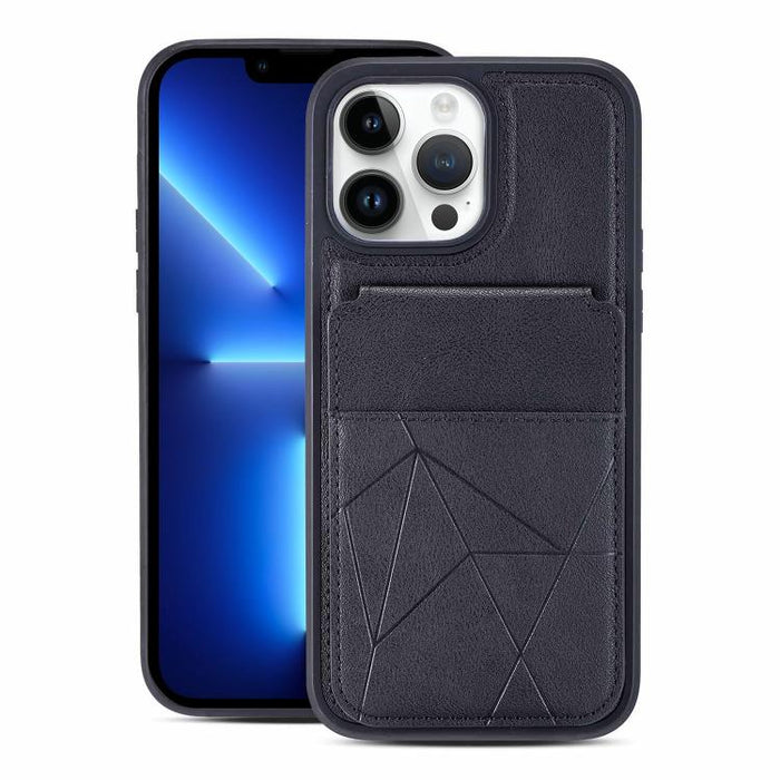 Funda trasera para teléfono con tarjetero vertical multifuncional de piel vegana y cartera plegable para tarjetas., For iPhone 14 Pro Max, For iPhone 13 Pro Max, For iPhone 13 Pro, For iPhone 12 / 12 Pro, For iPhone 12 Pro Max, For iPhone 11           ...