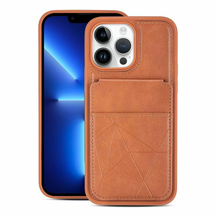 Funda trasera para teléfono con tarjetero vertical multifuncional de piel vegana y cartera plegable para tarjetas., For iPhone 14 Pro Max, For iPhone 13 Pro Max, For iPhone 13 Pro, For iPhone 12 / 12 Pro, For iPhone 12 Pro Max, For iPhone 11           ...