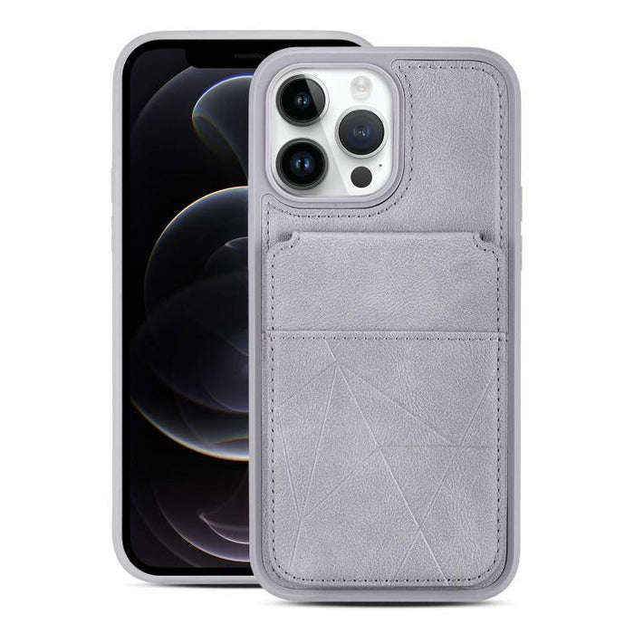 Funda trasera para teléfono con tarjetero vertical multifuncional de piel vegana y cartera plegable para tarjetas., For iPhone 14 Pro Max, For iPhone 13 Pro Max, For iPhone 13 Pro, For iPhone 12 / 12 Pro, For iPhone 12 Pro Max, For iPhone 11           ...