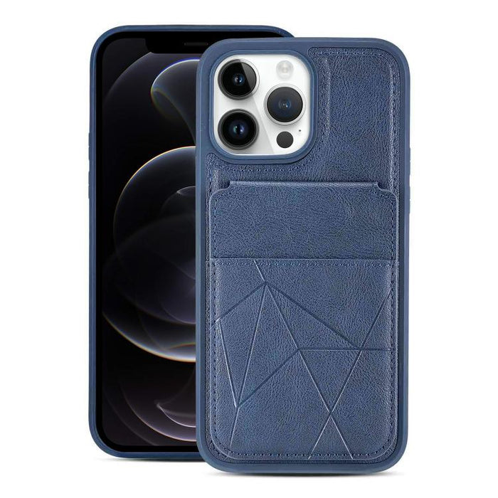 Funda trasera para teléfono con tarjetero vertical multifuncional de piel vegana y cartera plegable para tarjetas., For iPhone 14 Pro Max, For iPhone 13 Pro Max, For iPhone 13 Pro, For iPhone 12 / 12 Pro, For iPhone 12 Pro Max, For iPhone 11           ...