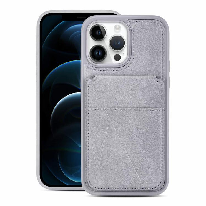 Funda trasera para teléfono con tarjetero vertical multifuncional de piel vegana y cartera plegable para tarjetas., For iPhone 14 Pro Max, For iPhone 13 Pro Max, For iPhone 13 Pro, For iPhone 12 / 12 Pro, For iPhone 12 Pro Max, For iPhone 11           ...