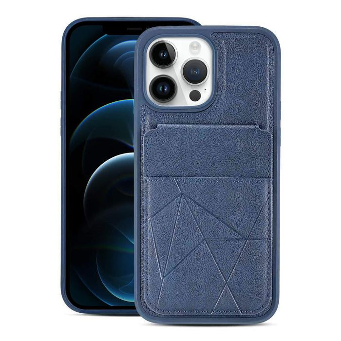 Funda trasera para teléfono con tarjetero vertical multifuncional de piel vegana y cartera plegable para tarjetas., For iPhone 14 Pro Max, For iPhone 13 Pro Max, For iPhone 13 Pro, For iPhone 12 / 12 Pro, For iPhone 12 Pro Max, For iPhone 11           ...