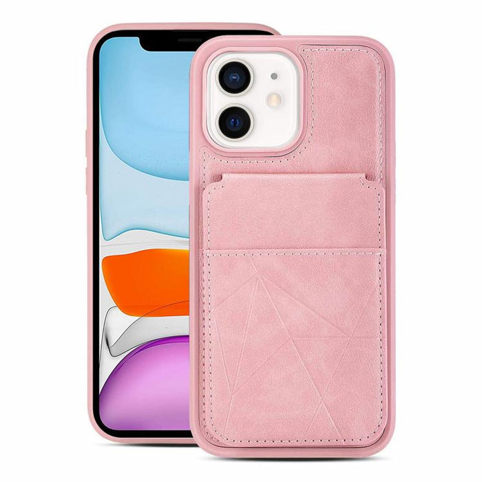 Funda trasera para teléfono con tarjetero vertical multifuncional de piel vegana y cartera plegable para tarjetas., For iPhone 14 Pro Max, For iPhone 13 Pro Max, For iPhone 13 Pro, For iPhone 12 / 12 Pro, For iPhone 12 Pro Max, For iPhone 11           ...