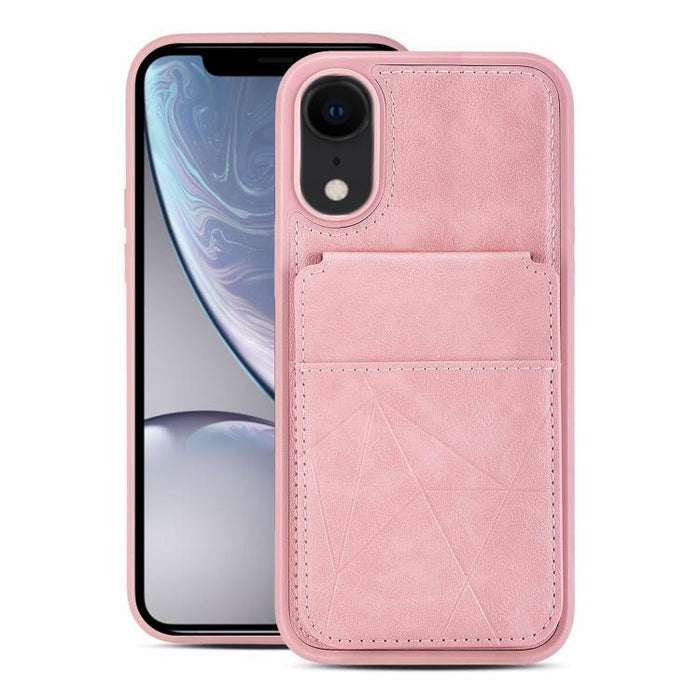 Funda trasera para teléfono con tarjetero vertical multifuncional de piel vegana y cartera plegable para tarjetas., For iPhone 14 Pro Max, For iPhone 13 Pro Max, For iPhone 13 Pro, For iPhone 12 / 12 Pro, For iPhone 12 Pro Max, For iPhone 11           ...