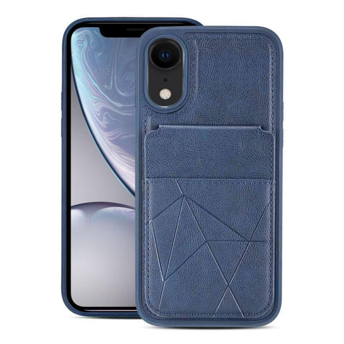 Funda trasera para teléfono con tarjetero vertical multifuncional de piel vegana y cartera plegable para tarjetas., For iPhone 14 Pro Max, For iPhone 13 Pro Max, For iPhone 13 Pro, For iPhone 12 / 12 Pro, For iPhone 12 Pro Max, For iPhone 11           ...