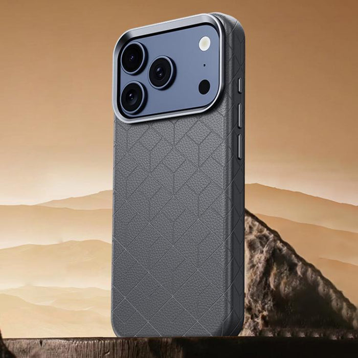 Funda magnética para teléfono con diseño de cuadrícula en relieve de la serie Cubo de Rubik, For iPhone 17 Pro Max, For iPhone 17 Pro, For iPhone 17, For iPhone 16 Pro Max, For iPhone 16 Pro, For iPhone 16 Plus, For iPhone 16, For iPhone 15 Pro Max    ...
