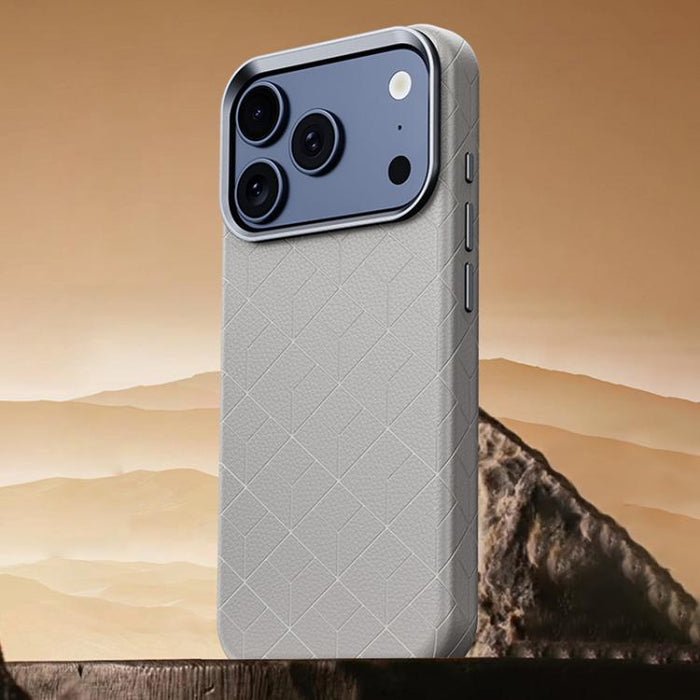Funda magnética para teléfono con diseño de cuadrícula en relieve de la serie Cubo de Rubik, For iPhone 17 Pro Max, For iPhone 17 Pro, For iPhone 17, For iPhone 16 Pro Max, For iPhone 16 Pro, For iPhone 16 Plus, For iPhone 16, For iPhone 15 Pro Max    ...