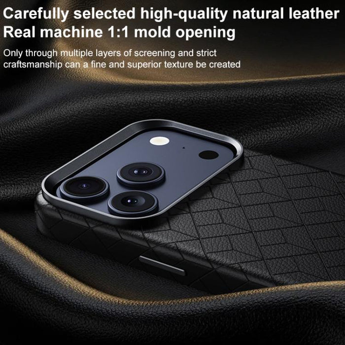 Funda magnética para teléfono con diseño de cuadrícula en relieve de la serie Cubo de Rubik, For iPhone 12 Pro Max, For iPhone 12 Pro