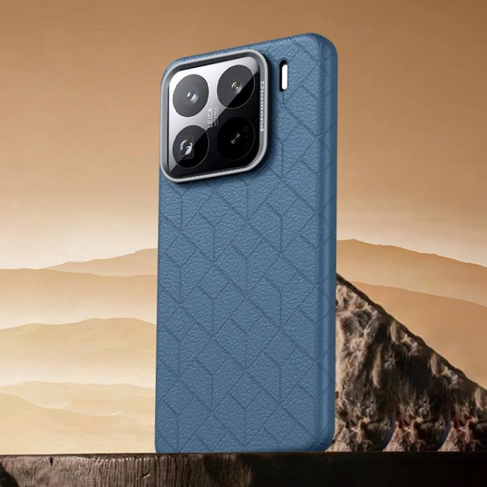 Funda magnética para teléfono con diseño de cuadrícula en relieve de la serie Cubo de Rubik, For Xiaomi 17, For Xiaomi 15S Pro, For Xiaomi 15 Pro, For Xiaomi 15, For Xiaomi 14 Pro, For Xiaomi 14, For Xiaomi 13 Pro, For Xiaomi 13