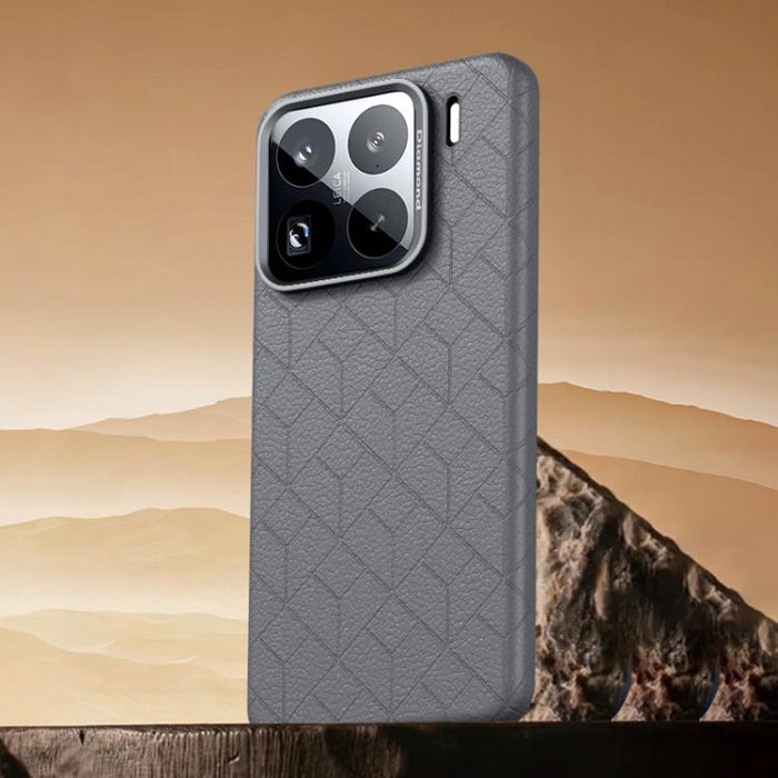 Funda magnética para teléfono con diseño de cuadrícula en relieve de la serie Cubo de Rubik, For Xiaomi 17, For Xiaomi 15S Pro, For Xiaomi 15 Pro, For Xiaomi 15, For Xiaomi 14 Pro, For Xiaomi 14, For Xiaomi 13 Pro, For Xiaomi 13