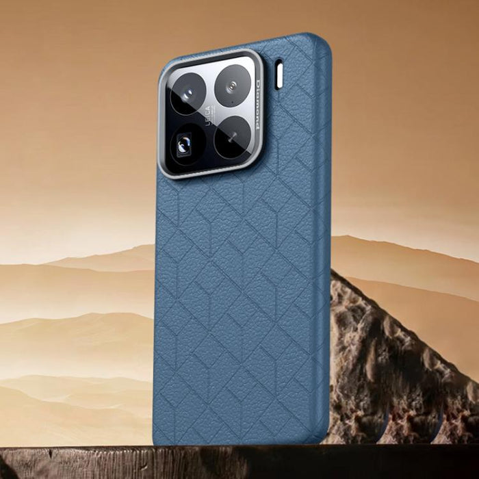 Funda magnética para teléfono con diseño de cuadrícula en relieve de la serie Cubo de Rubik, For Xiaomi 17, For Xiaomi 15S Pro, For Xiaomi 15 Pro, For Xiaomi 15, For Xiaomi 14 Pro, For Xiaomi 14, For Xiaomi 13 Pro, For Xiaomi 13