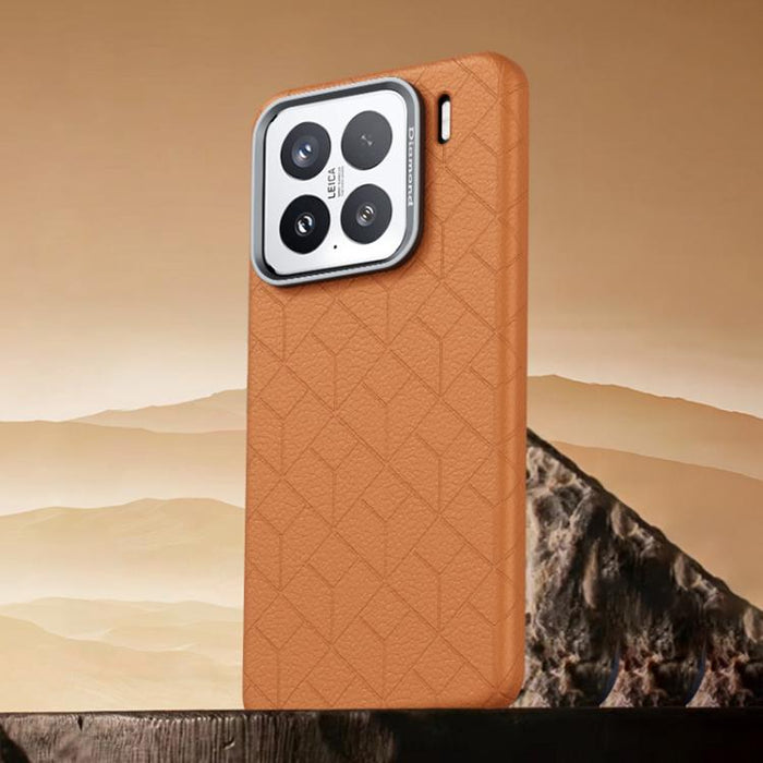 Funda magnética para teléfono con diseño de cuadrícula en relieve de la serie Cubo de Rubik, For Xiaomi 17, For Xiaomi 15S Pro, For Xiaomi 15 Pro, For Xiaomi 15, For Xiaomi 14 Pro, For Xiaomi 14, For Xiaomi 13 Pro, For Xiaomi 13