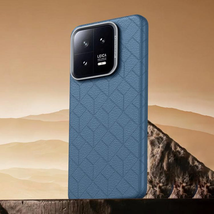 Funda magnética para teléfono con diseño de cuadrícula en relieve de la serie Cubo de Rubik, For Xiaomi 17, For Xiaomi 15S Pro, For Xiaomi 15 Pro, For Xiaomi 15, For Xiaomi 14 Pro, For Xiaomi 14, For Xiaomi 13 Pro, For Xiaomi 13