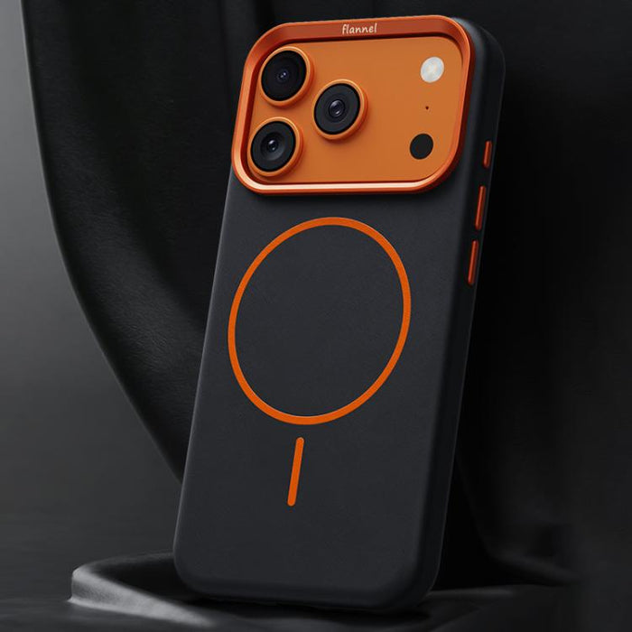 Funda magnética de microfibra para teléfono móvil con cobertura total, fabricada en piel de elefante., For iPhone 17 Pro Max, For iPhone 17 Pro, For iPhone 17, For iPhone 16 Pro Max, For iPhone 16 Pro, For iPhone 16 Plus, For iPhone 16                 ...