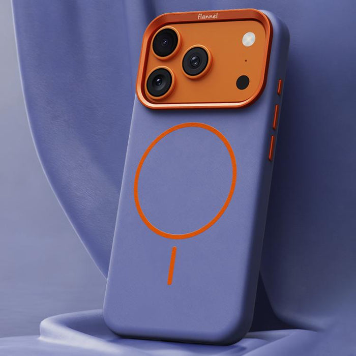 Funda magnética de microfibra para teléfono móvil con cobertura total, fabricada en piel de elefante., For iPhone 17 Pro Max, For iPhone 17 Pro, For iPhone 17, For iPhone 16 Pro Max, For iPhone 16 Pro, For iPhone 16 Plus, For iPhone 16                 ...