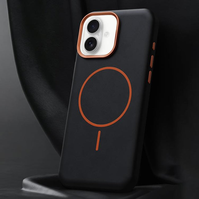 Funda magnética de microfibra para teléfono móvil con cobertura total, fabricada en piel de elefante., For iPhone 17 Pro Max, For iPhone 17 Pro, For iPhone 17, For iPhone 16 Pro Max, For iPhone 16 Pro, For iPhone 16 Plus, For iPhone 16                 ...