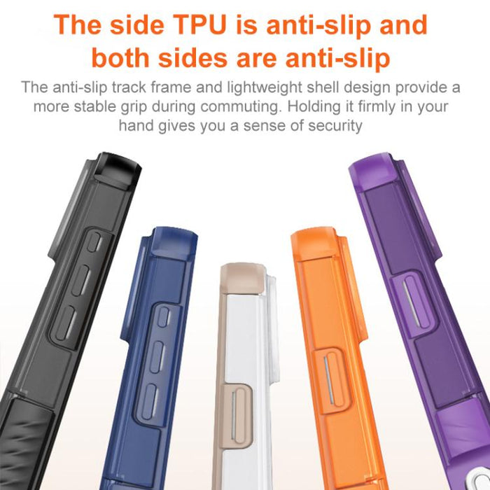 Funda para teléfono con soporte magnético y tacto translúcido, For iPhone 17 Pro Max, For iPhone 17 Pro