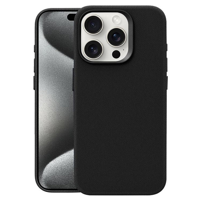Funda magnética de cobertura total para teléfono con textura de franela, For iPhone 15 Pro, For iPhone 15 Plus / 14 Plus, For iPhone 15, For iPhone 14 / 13, For iPhone 14 Pro, For iPhone 14 Pro Max, For iPhone 13 Pro Max, For iPhone 13 Pro             ...