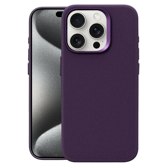 Funda magnética de cobertura total para teléfono con textura de franela, For iPhone 15 Pro, For iPhone 15 Plus / 14 Plus, For iPhone 15, For iPhone 14 / 13, For iPhone 14 Pro, For iPhone 14 Pro Max, For iPhone 13 Pro Max, For iPhone 13 Pro             ...