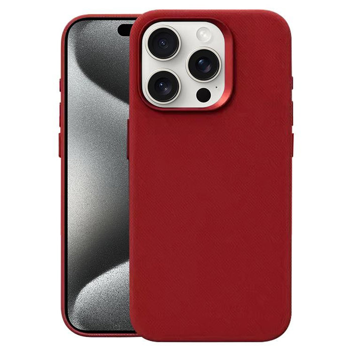 Funda magnética de cobertura total para teléfono con textura de franela, For iPhone 15 Pro, For iPhone 15 Plus / 14 Plus, For iPhone 15, For iPhone 14 / 13, For iPhone 14 Pro, For iPhone 14 Pro Max, For iPhone 13 Pro Max, For iPhone 13 Pro             ...