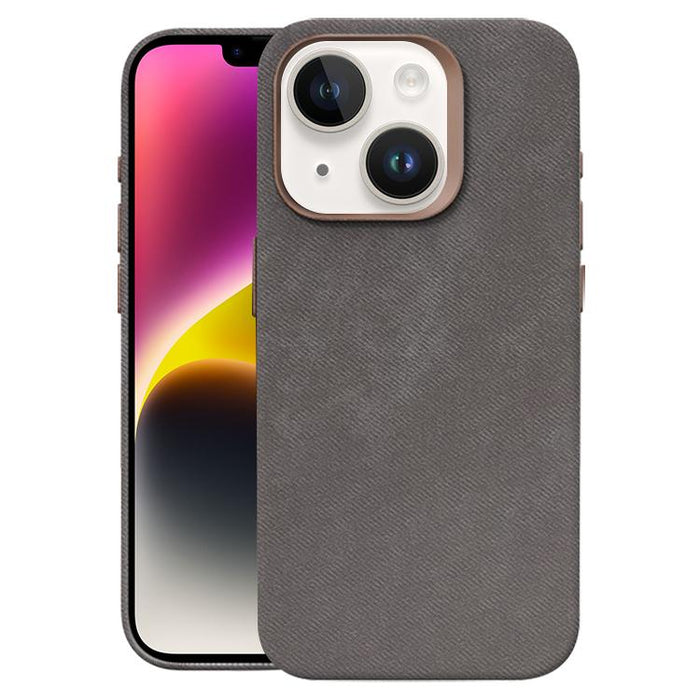 Funda magnética de cobertura total para teléfono con textura de franela, For iPhone 15 Pro, For iPhone 15 Plus / 14 Plus, For iPhone 15, For iPhone 14 / 13, For iPhone 14 Pro, For iPhone 14 Pro Max, For iPhone 13 Pro Max, For iPhone 13 Pro             ...