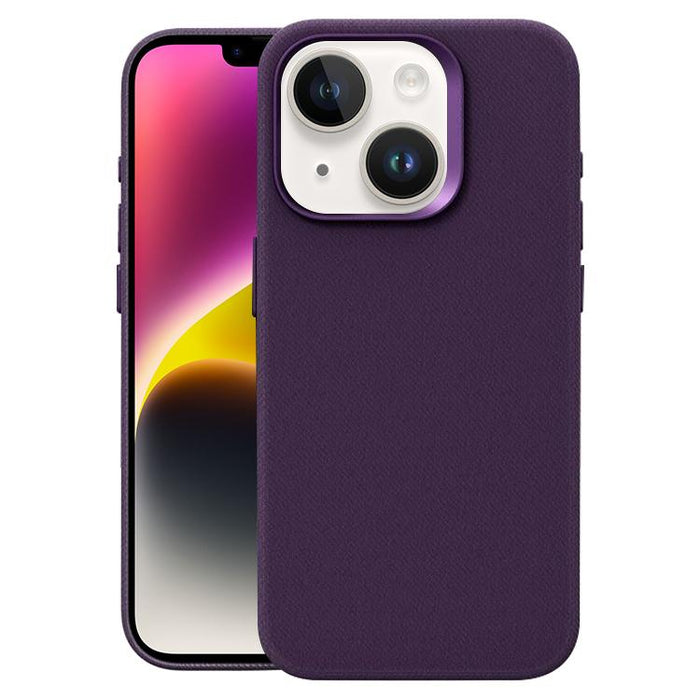 Funda magnética de cobertura total para teléfono con textura de franela, For iPhone 15 Pro, For iPhone 15 Plus / 14 Plus, For iPhone 15, For iPhone 14 / 13, For iPhone 14 Pro, For iPhone 14 Pro Max, For iPhone 13 Pro Max, For iPhone 13 Pro             ...