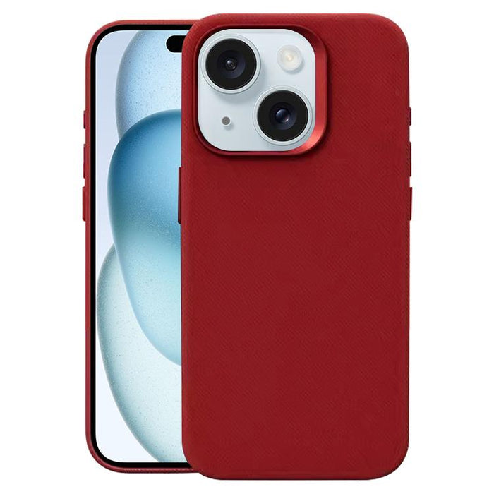 Funda magnética de cobertura total para teléfono con textura de franela, For iPhone 15 Pro, For iPhone 15 Plus / 14 Plus, For iPhone 15, For iPhone 14 / 13, For iPhone 14 Pro, For iPhone 14 Pro Max, For iPhone 13 Pro Max, For iPhone 13 Pro             ...