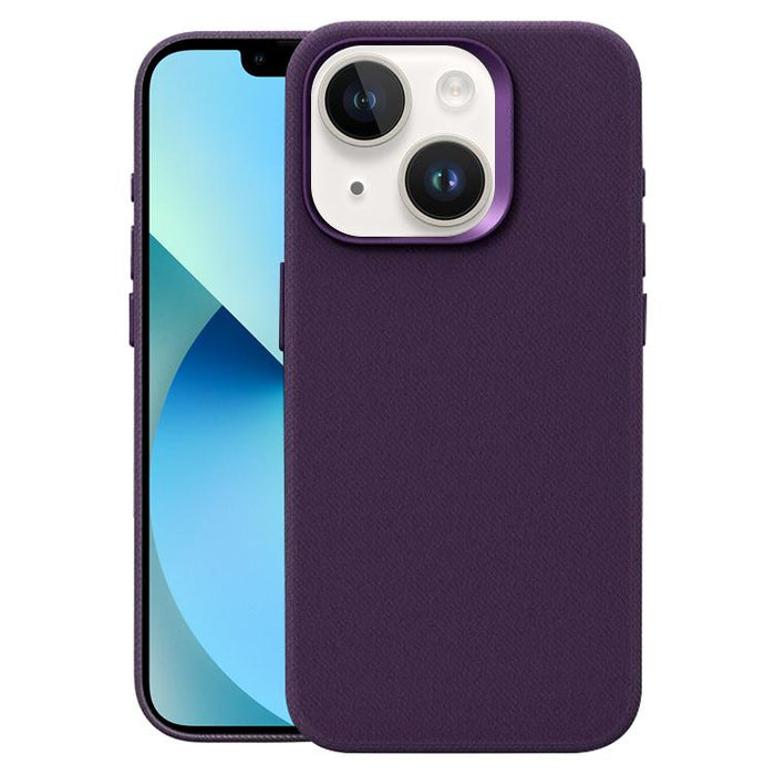 Funda magnética de cobertura total para teléfono con textura de franela, For iPhone 15 Pro, For iPhone 15 Plus / 14 Plus, For iPhone 15, For iPhone 14 / 13, For iPhone 14 Pro, For iPhone 14 Pro Max, For iPhone 13 Pro Max, For iPhone 13 Pro             ...