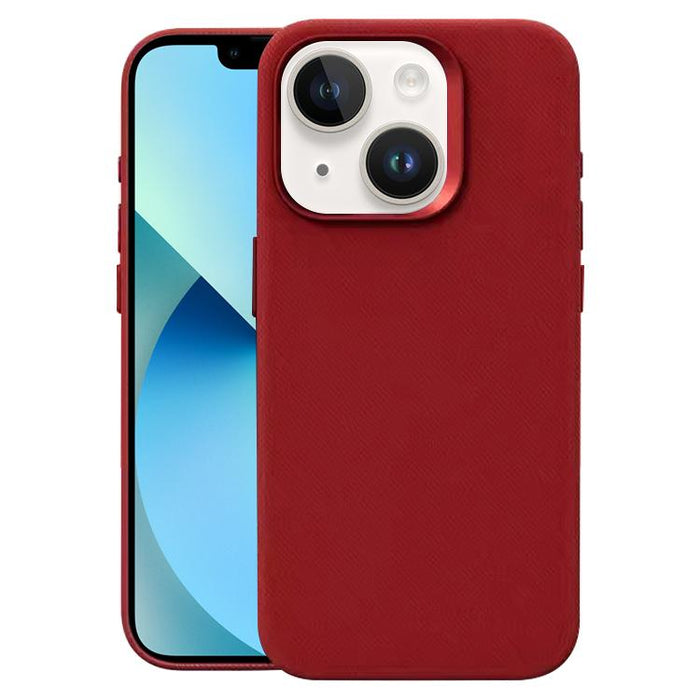 Funda magnética de cobertura total para teléfono con textura de franela, For iPhone 15 Pro, For iPhone 15 Plus / 14 Plus, For iPhone 15, For iPhone 14 / 13, For iPhone 14 Pro, For iPhone 14 Pro Max, For iPhone 13 Pro Max, For iPhone 13 Pro             ...