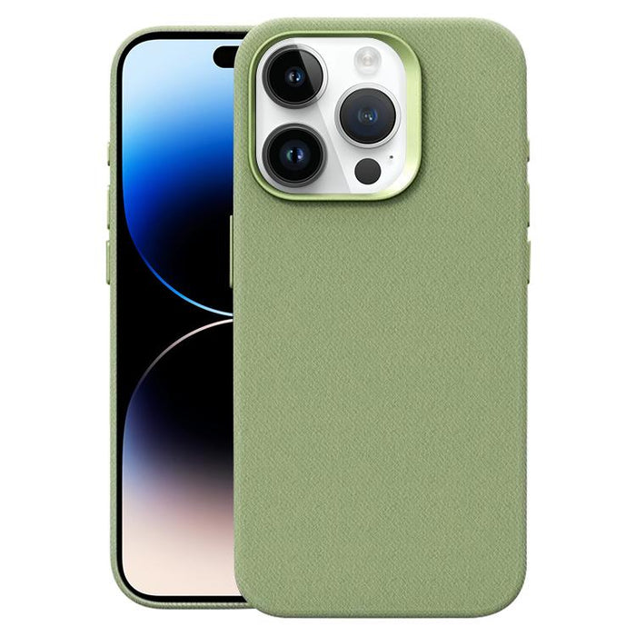 Funda magnética de cobertura total para teléfono con textura de franela, For iPhone 15 Pro, For iPhone 15 Plus / 14 Plus, For iPhone 15, For iPhone 14 / 13, For iPhone 14 Pro, For iPhone 14 Pro Max, For iPhone 13 Pro Max, For iPhone 13 Pro             ...