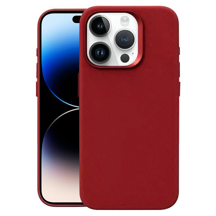 Funda magnética de cobertura total para teléfono con textura de franela, For iPhone 15 Pro, For iPhone 15 Plus / 14 Plus, For iPhone 15, For iPhone 14 / 13, For iPhone 14 Pro, For iPhone 14 Pro Max, For iPhone 13 Pro Max, For iPhone 13 Pro             ...