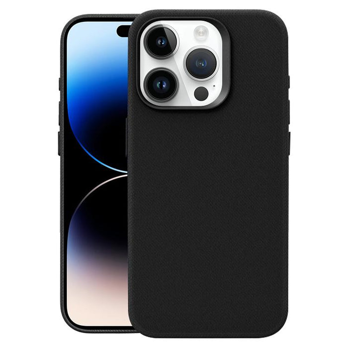 Funda magnética de cobertura total para teléfono con textura de franela, For iPhone 15 Pro, For iPhone 15 Plus / 14 Plus, For iPhone 15, For iPhone 14 / 13, For iPhone 14 Pro, For iPhone 14 Pro Max, For iPhone 13 Pro Max, For iPhone 13 Pro             ...