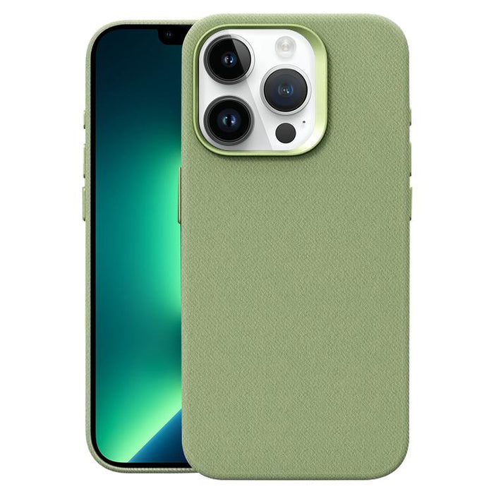 Funda magnética de cobertura total para teléfono con textura de franela, For iPhone 15 Pro, For iPhone 15 Plus / 14 Plus, For iPhone 15, For iPhone 14 / 13, For iPhone 14 Pro, For iPhone 14 Pro Max, For iPhone 13 Pro Max, For iPhone 13 Pro             ...