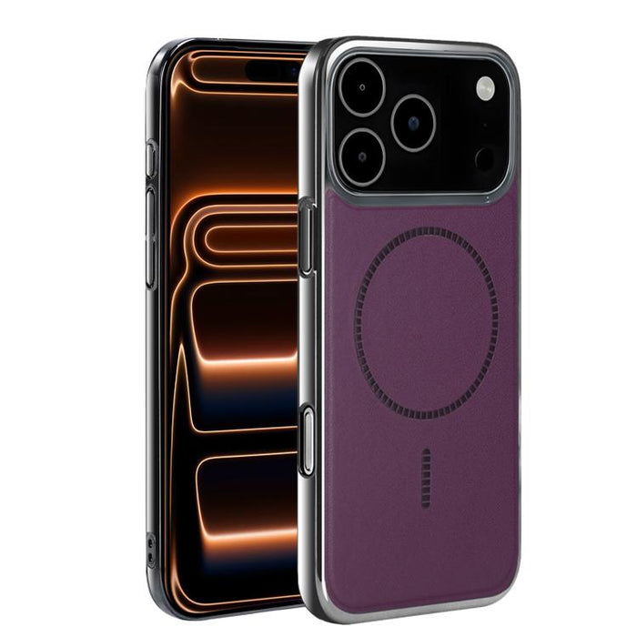 Funda para teléfono ultradelgada a prueba de golpes de la serie magnética galvanizada, For iPhone 17 Pro Max, For iPhone 17 Pro, For iPhone 17, For iPhone Air, For iPhone 16 Pro Max, For iPhone 16 Pro, For iPhone 16 Plus, For iPhone 16                 ...